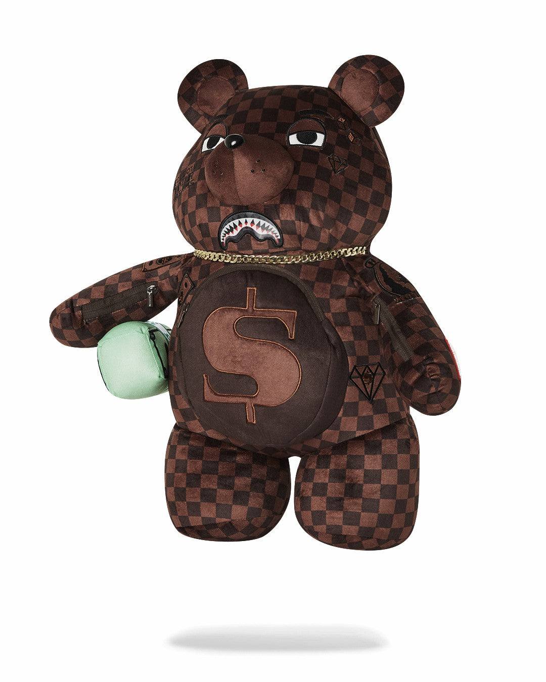 LENTICULAR EFFECTS MONEYBEAR TEDDYBEAR BACKPACK