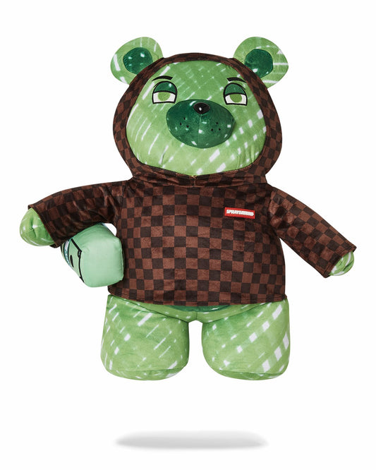 SHARKS IN PARIS FADE AWAY HOODIE MONEYBEAR TEDDYBEAR BACKPACK