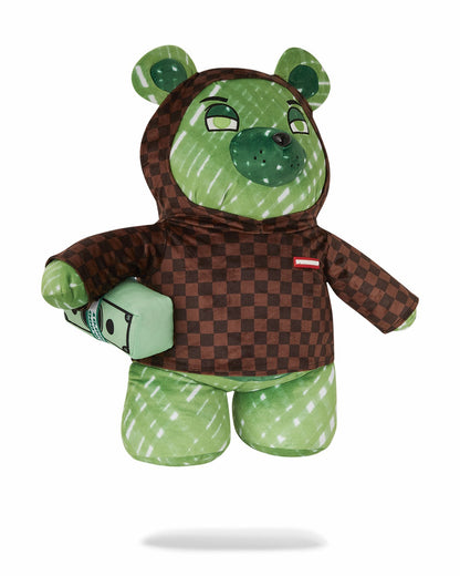 SHARKS IN PARIS FADE AWAY HOODIE MONEYBEAR TEDDYBEAR BACKPACK