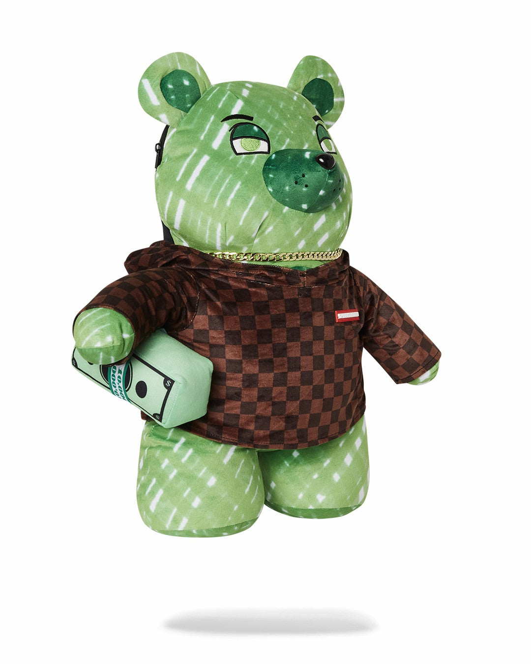 SHARKS IN PARIS FADE AWAY HOODIE MONEYBEAR TEDDYBEAR BACKPACK