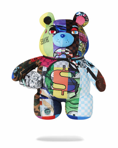 SHARK MASTERPIECES MONEYBEAR TEDDYBEAR BACKPACK