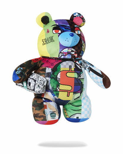 SHARK MASTERPIECES MONEYBEAR TEDDYBEAR BACKPACK