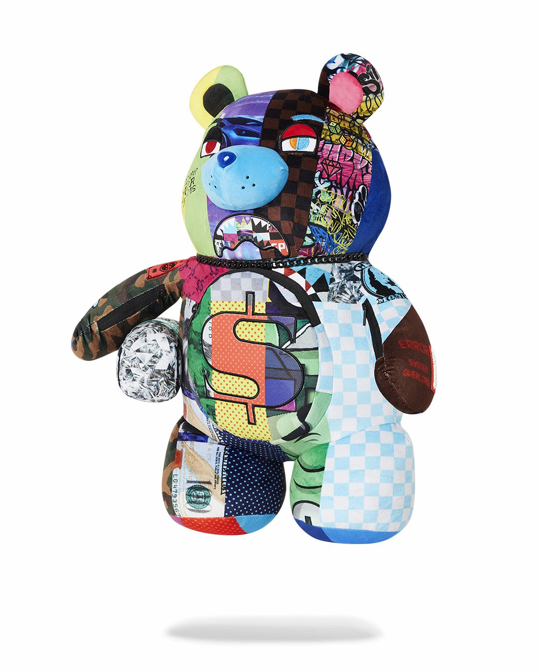 SHARK MASTERPIECES MONEYBEAR TEDDYBEAR BACKPACK