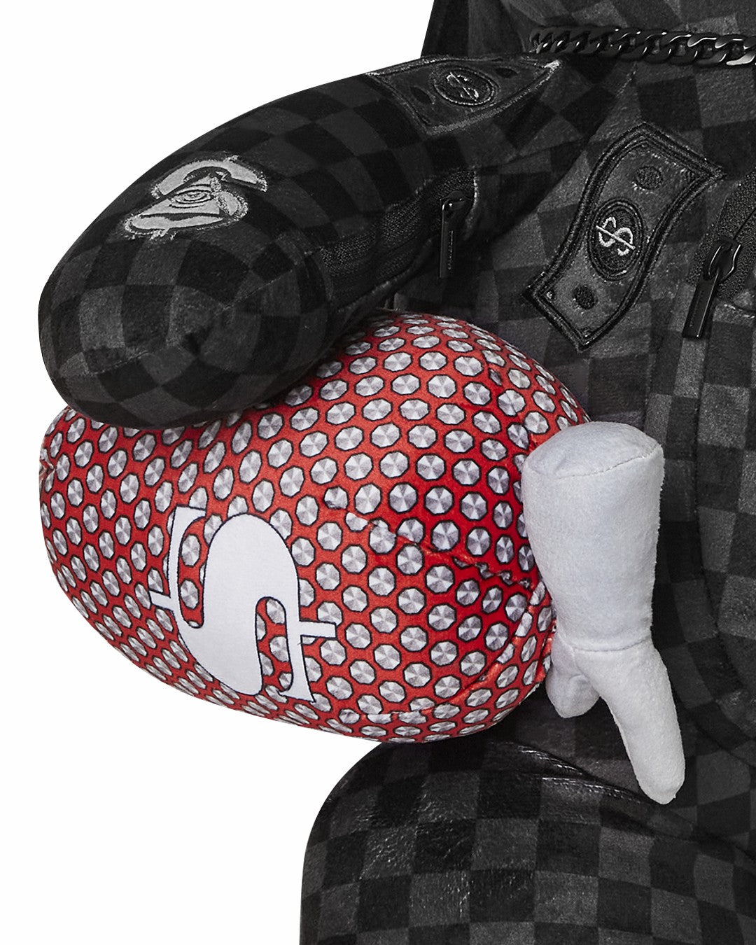 RING OF FIRE MONEYBEAR TEDDYBEAR BACKPACK