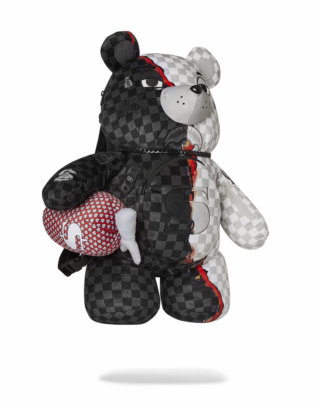 RING OF FIRE MONEYBEAR TEDDYBEAR BACKPACK