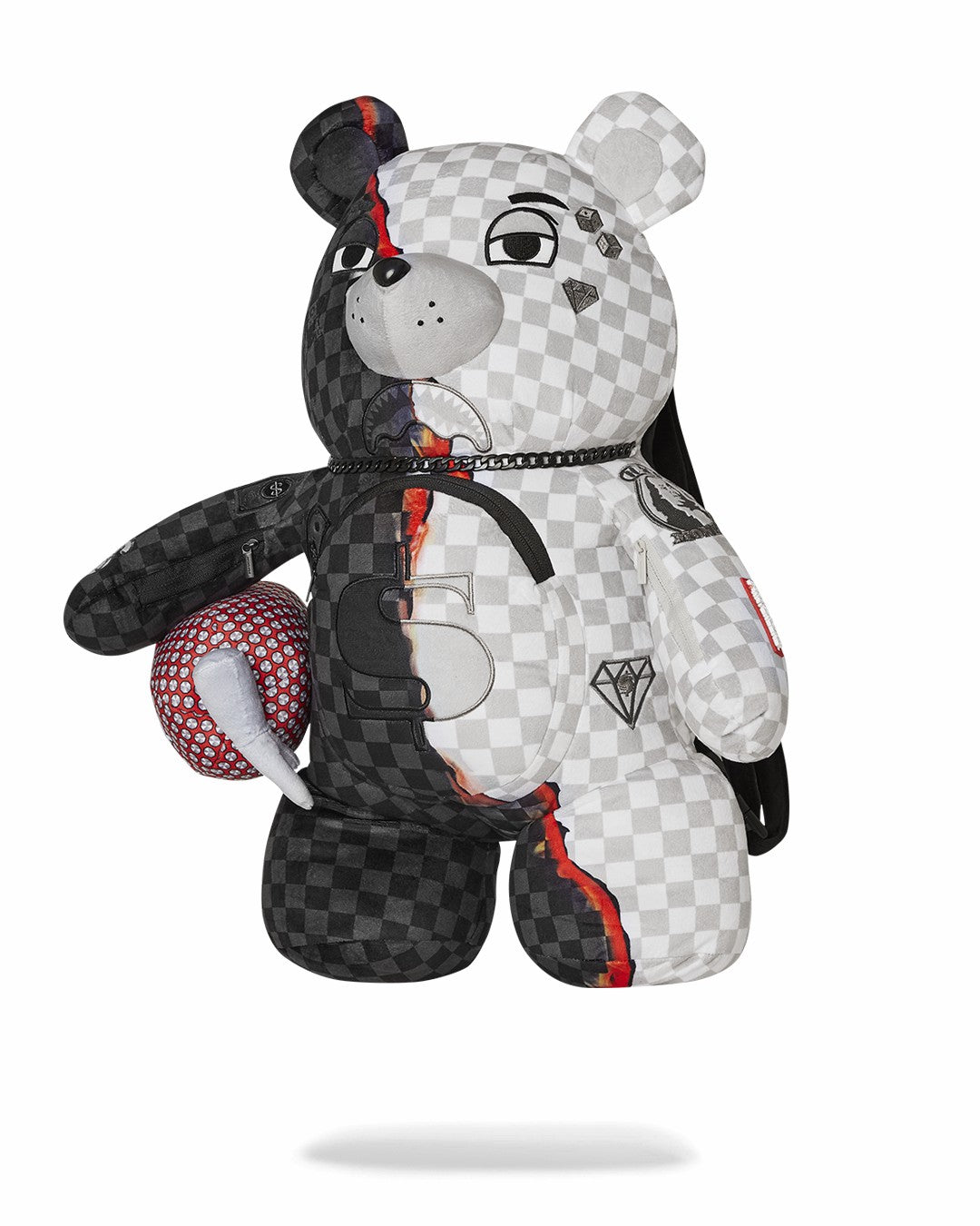 RING OF FIRE MONEYBEAR TEDDYBEAR BACKPACK