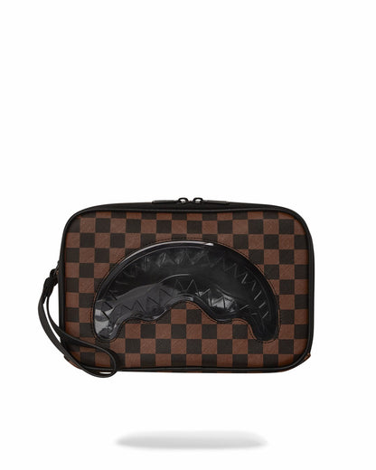 SHARKS IN PARIS CLEAR FOR TAKEOFF TOILETRY BAG
