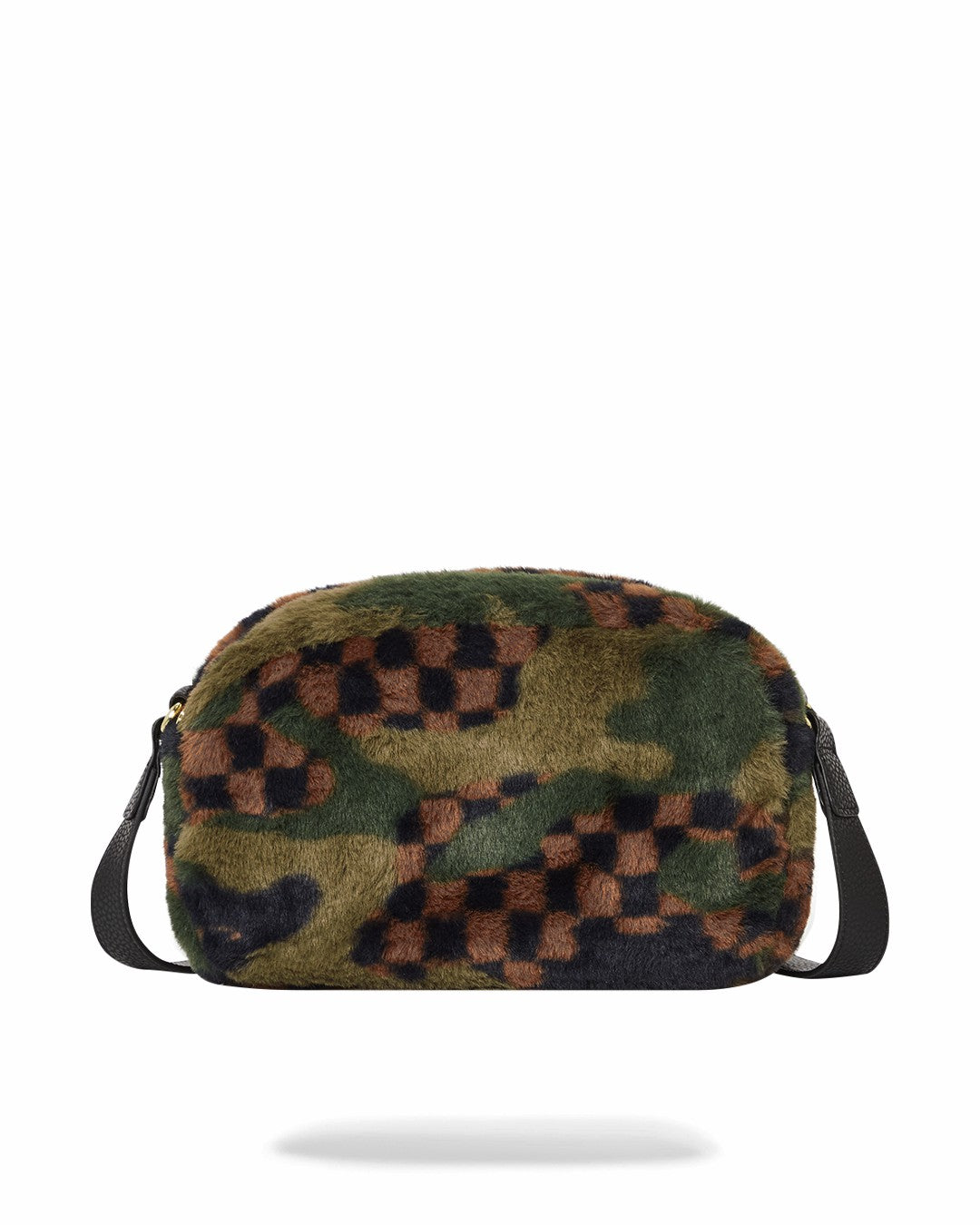BIG SKY FUR SHARK MESSENGER BRICK BAG