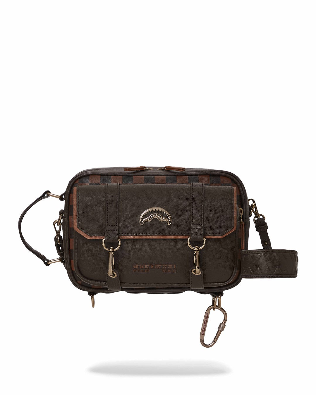 CHECKMATE ROYALE MESSENGER BRICK BAG