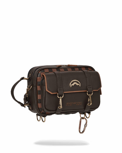 CHECKMATE ROYALE MESSENGER BRICK BAG