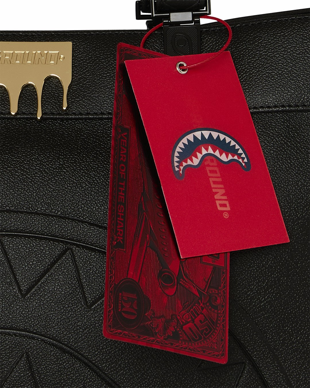 GOLD BRICK DRIP TORTUGA TOTE
