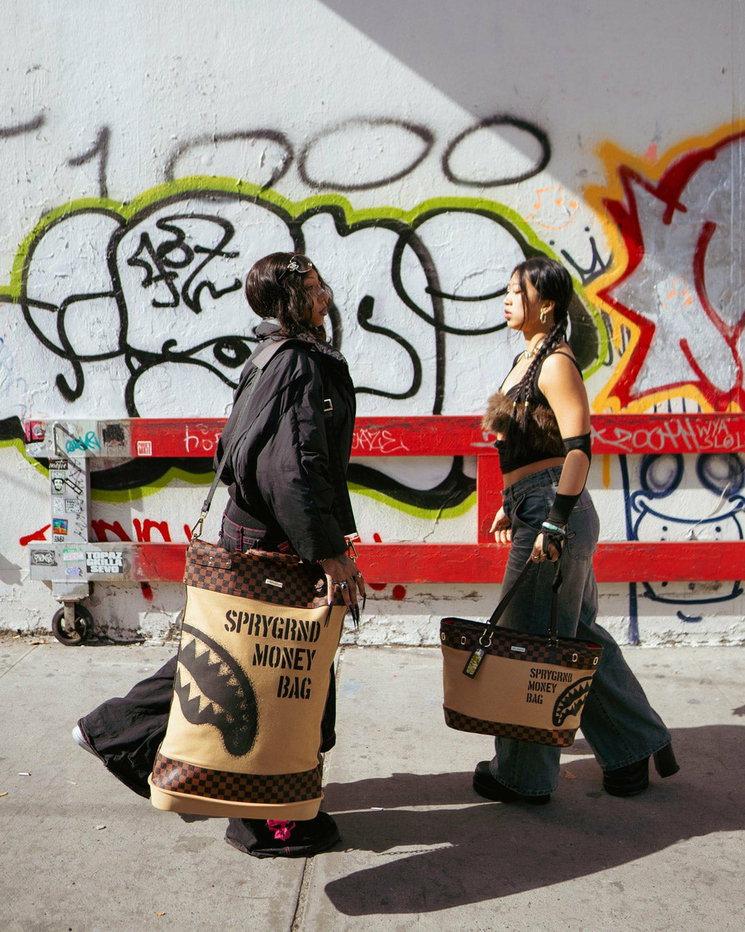 SPRAYGROUND MONEY BAG TOTE