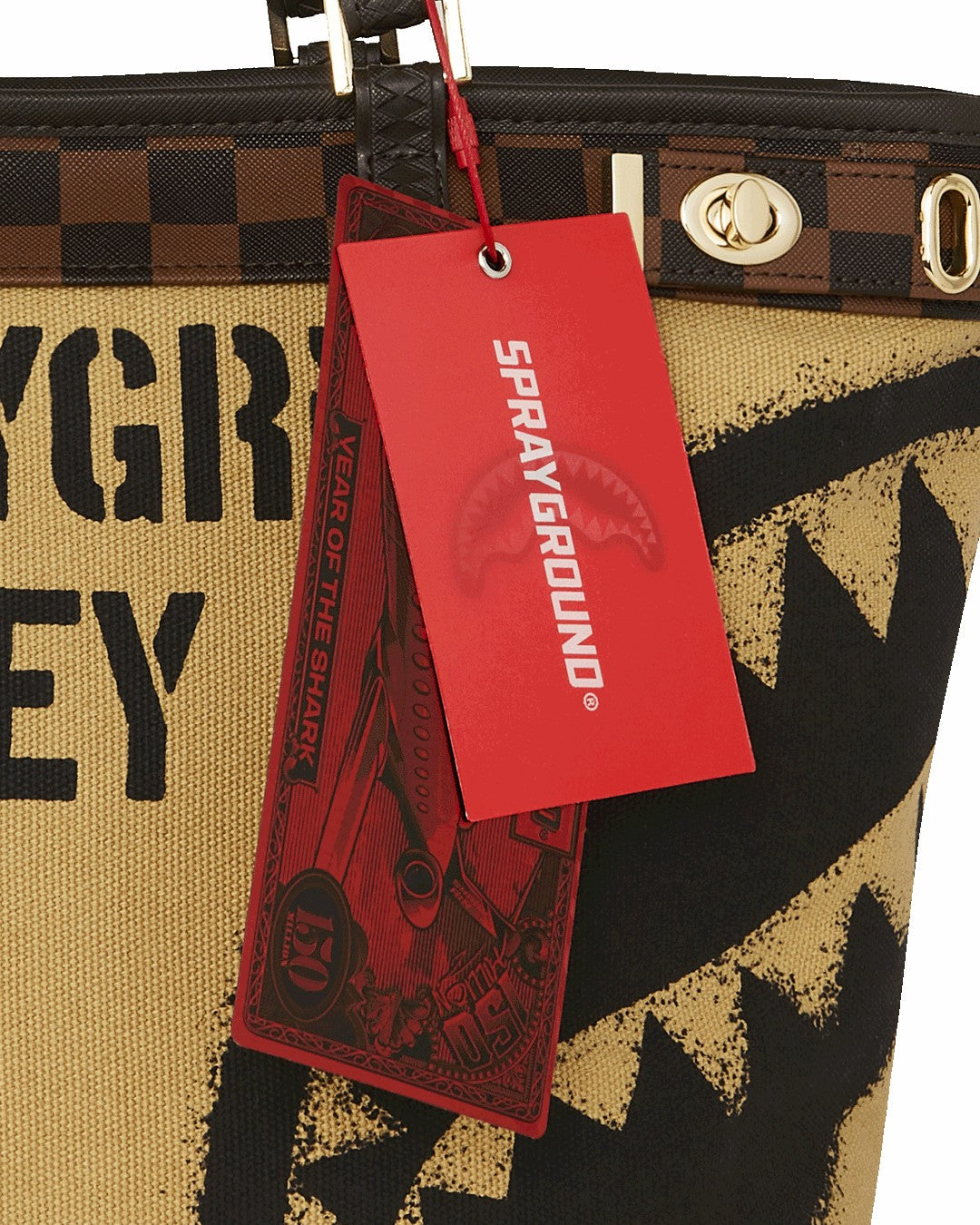 SPRAYGROUND MONEY BAG TOTE