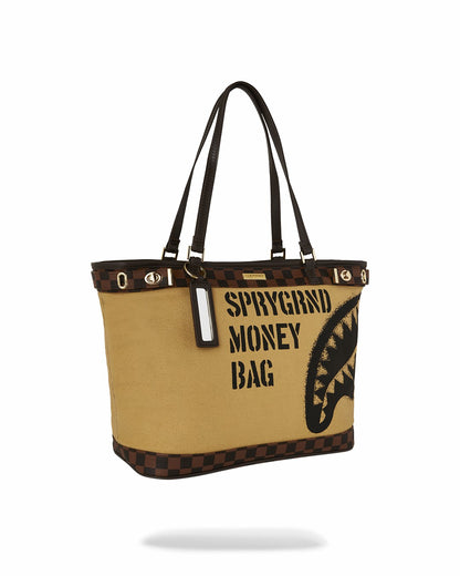 SPRAYGROUND MONEY BAG TOTE