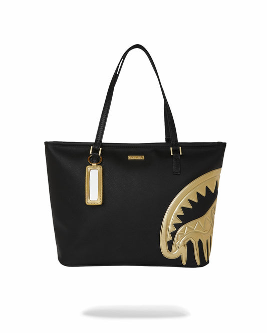 GOLDHEART SHARK DRIP TOTE
