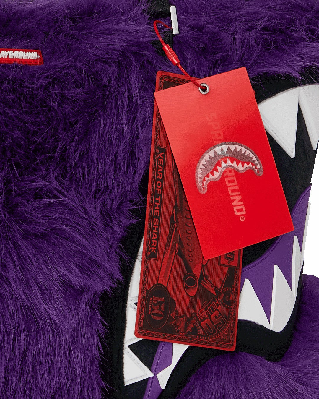 FURZILLA SHARK (PURP) TOTE