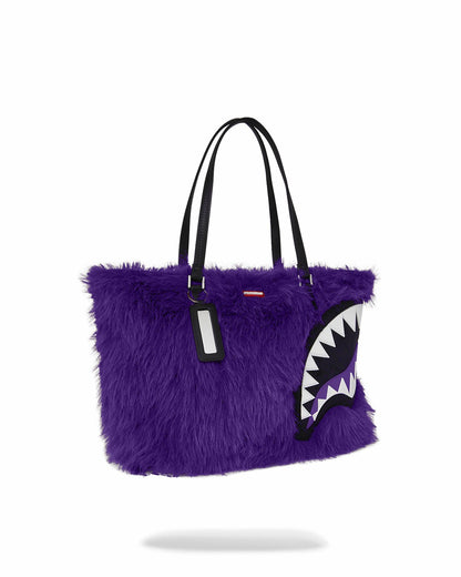 FURZILLA SHARK (PURP) TOTE