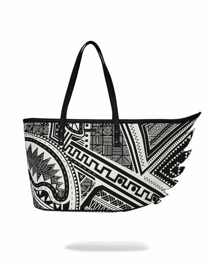 A.I. AFRICAN INTELLIGENCE THE SKYHAWK WING TOTE - SANDFLOWER COLLAB