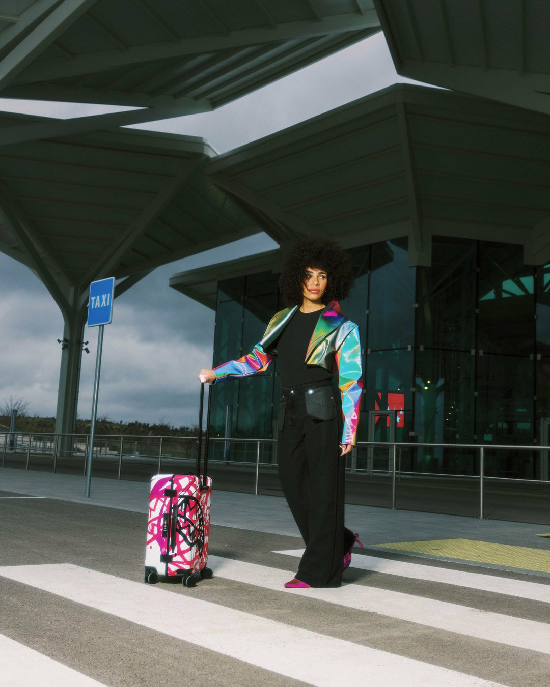 CRASH GRAFF TURBO CARRY-ON LUGGAGE
