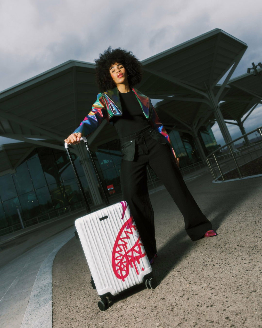 CRASH GRAFF TURBO CARRY-ON LUGGAGE