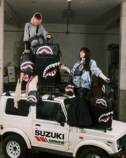 SHARKS IN PARIS HYPER PUFF CARRY-ON LUGGAGE