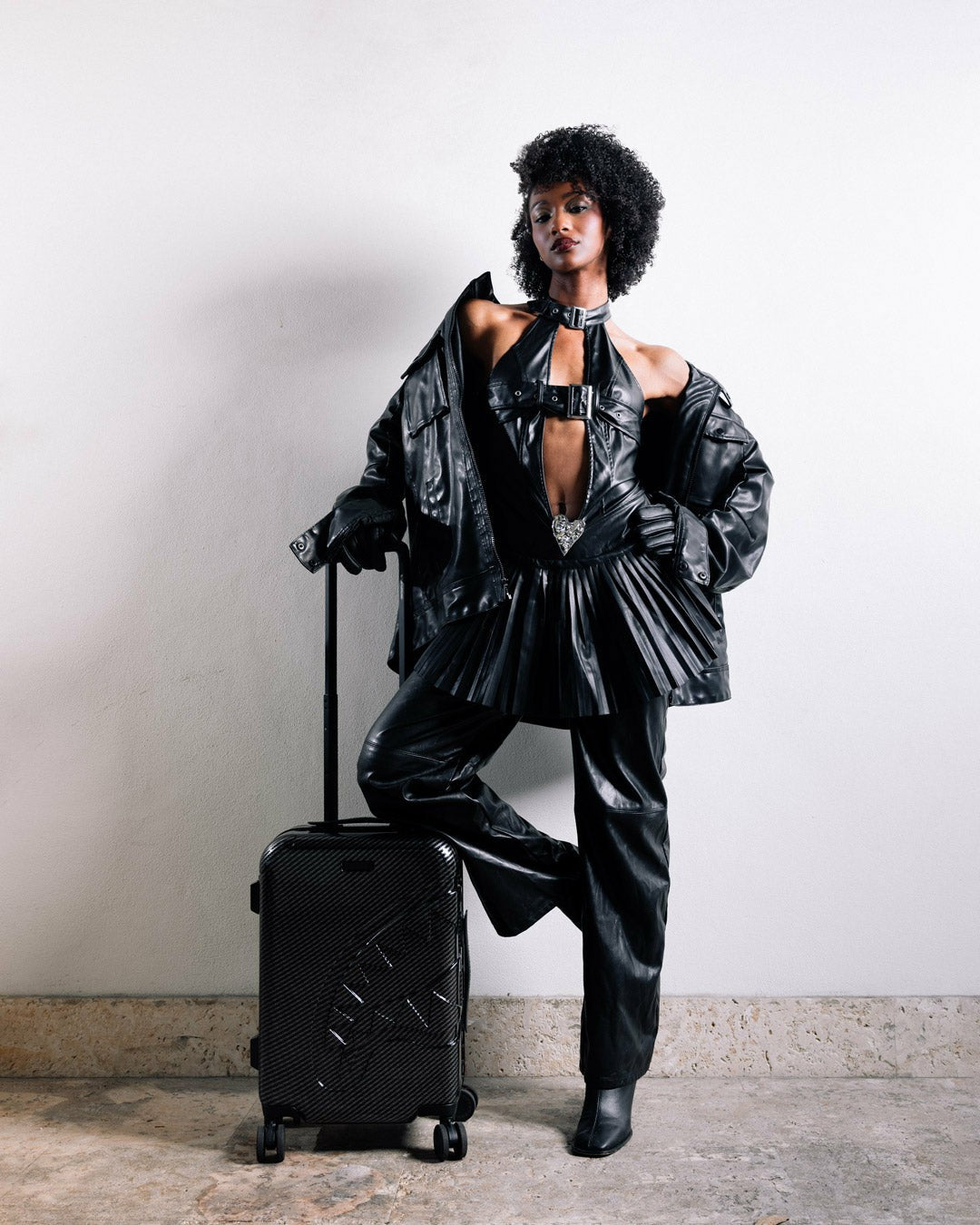 NIGHTFALL SHARKITECTURE CARRY-ON LUGGAGE