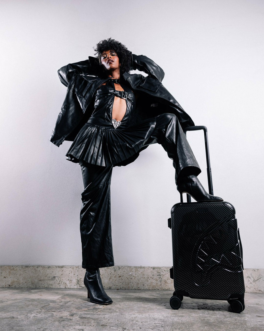 NIGHTFALL SHARKITECTURE CARRY-ON LUGGAGE