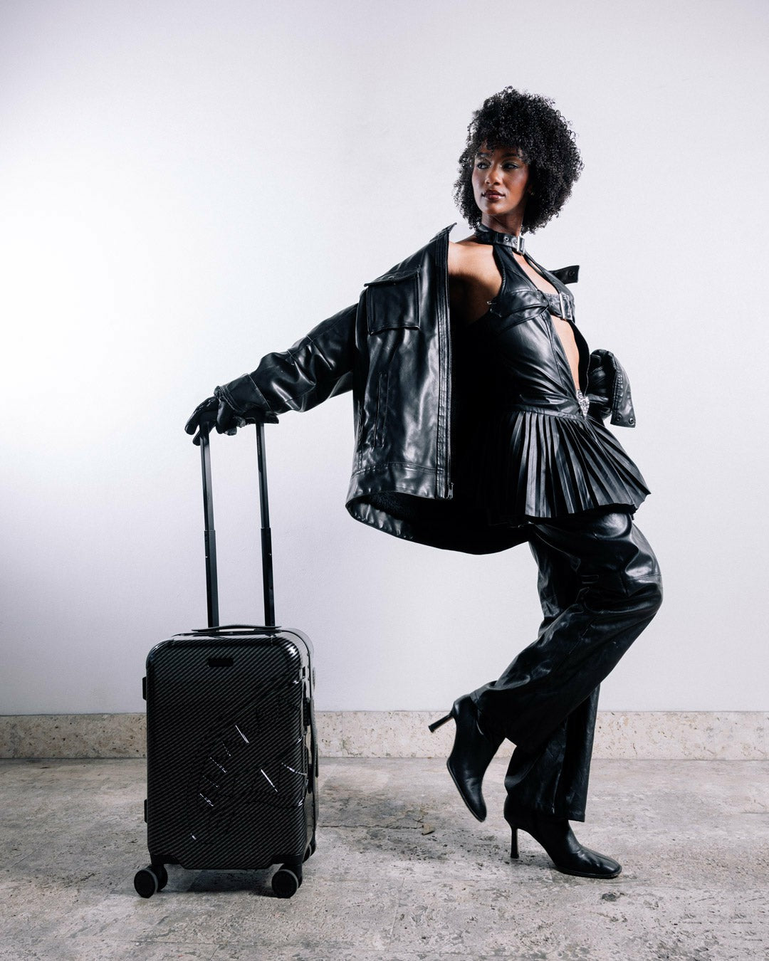 NIGHTFALL SHARKITECTURE CARRY-ON LUGGAGE