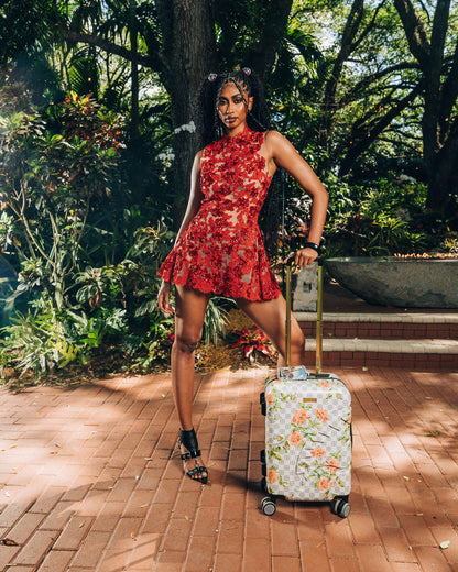 A.I. AFRICAN INTELLIGENCE ELEGANT ENERGY SHARKITECTURE CARRY-ON LUGGAG