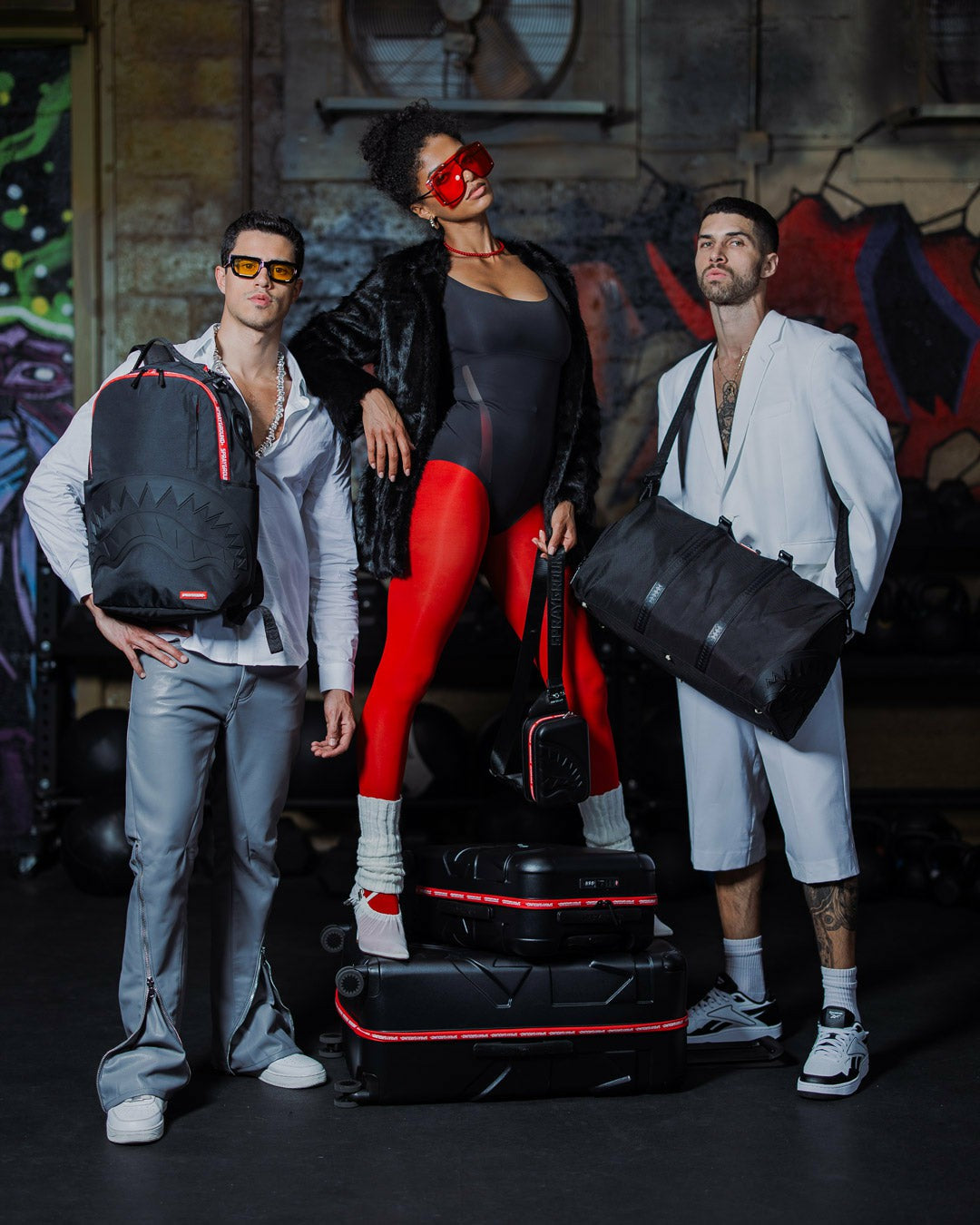 THE HERO SHARKITECTURE CARRY-ON LUGGAGE