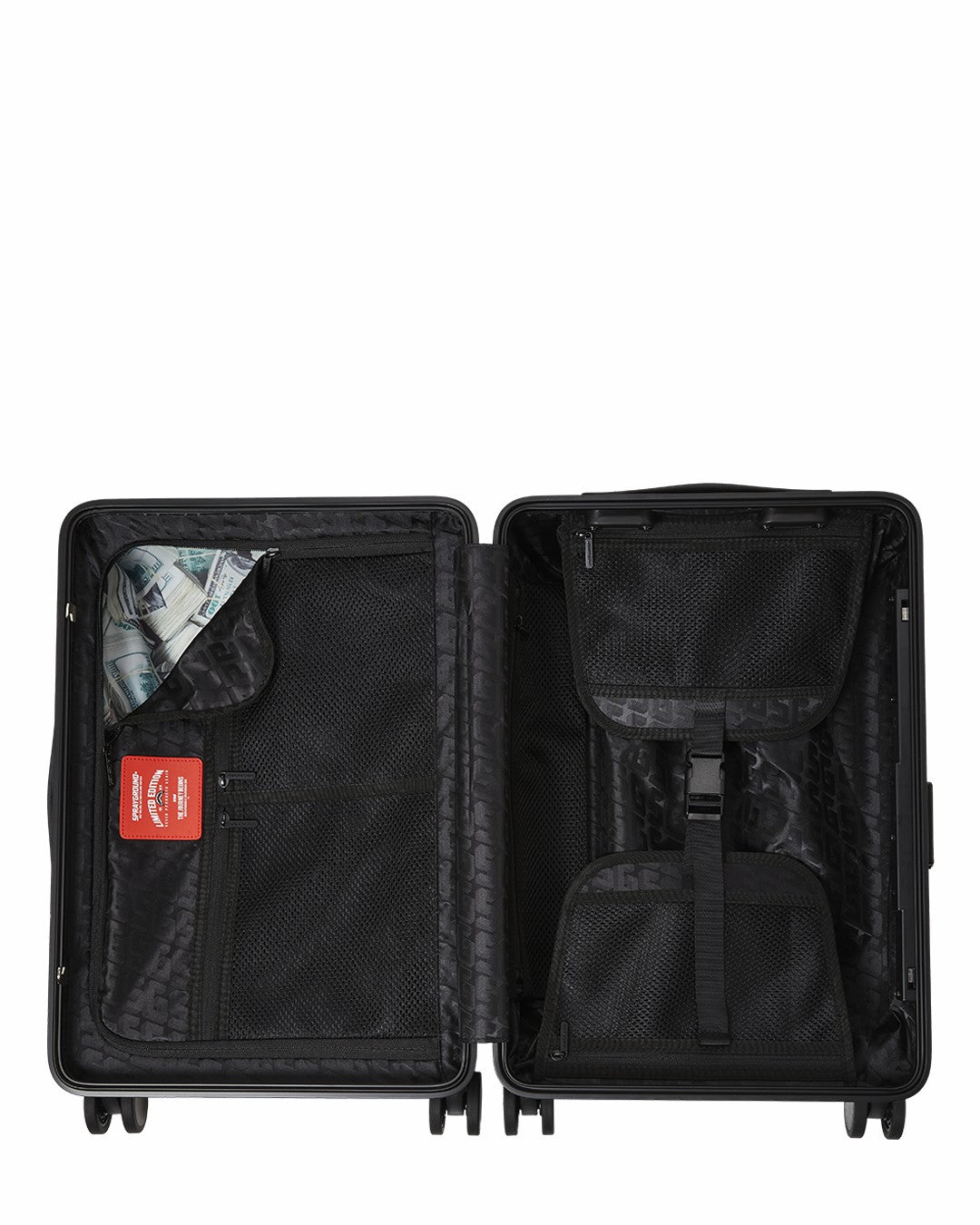 SHARKS IN PARIS BLUR EFFECT CARRY-ON LUGGAGE