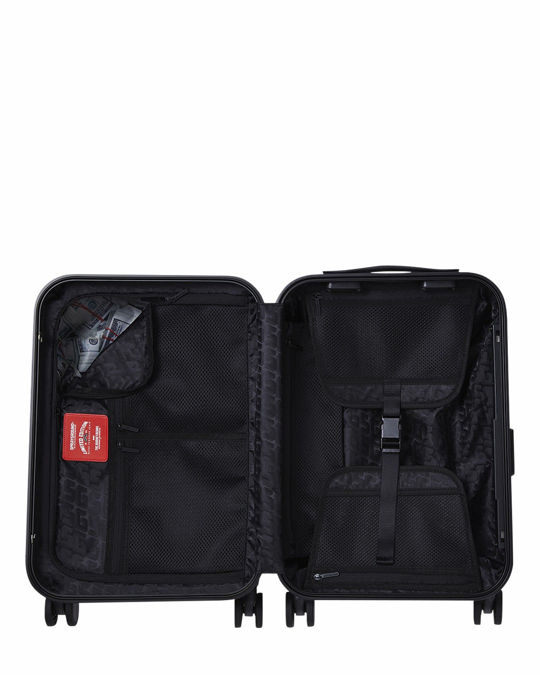 SPRAYSHARKS WORLDWIDE SHARKITECTURE CARRY-ON LUGGAGE