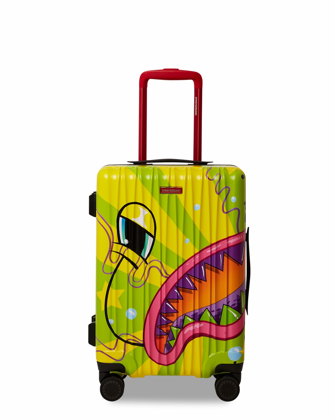 SLIME DIME SHARKNAUTICS HARDSHELL CARRY-ON LUGGAGE
