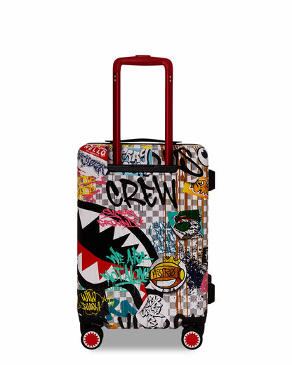 CREATE ANOTHER DAY SHARKNAUTICS HARDSHELL CARRY-ON LUGGAGE