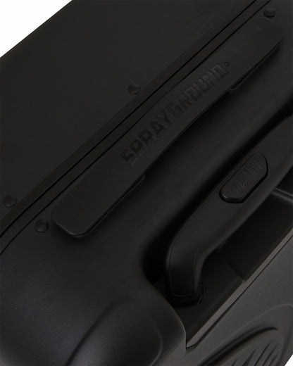 REALITY CHECK SHARKITECTURE CARRY-ON JETBLACK LUGGAGE (GUNMETAL HARDWA