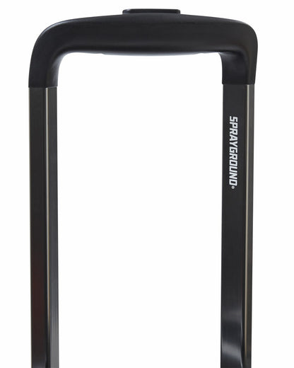REALITY CHECK SHARKITECTURE CARRY-ON JETBLACK LUGGAGE (GUNMETAL HARDWA