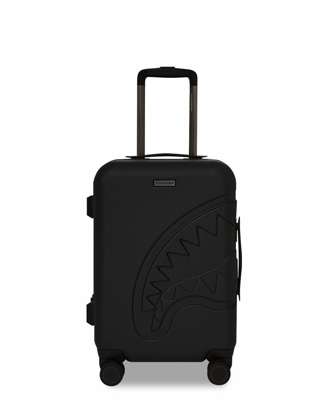 REALITY CHECK SHARKITECTURE CARRY-ON JETBLACK LUGGAGE (GUNMETAL HARDWA