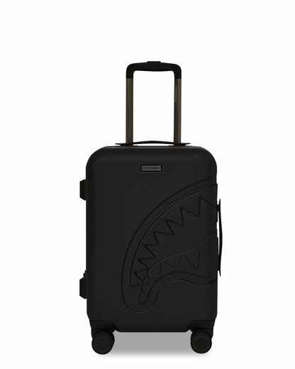REALITY CHECK SHARKITECTURE CARRY-ON JETBLACK LUGGAGE (GUNMETAL HARDWA
