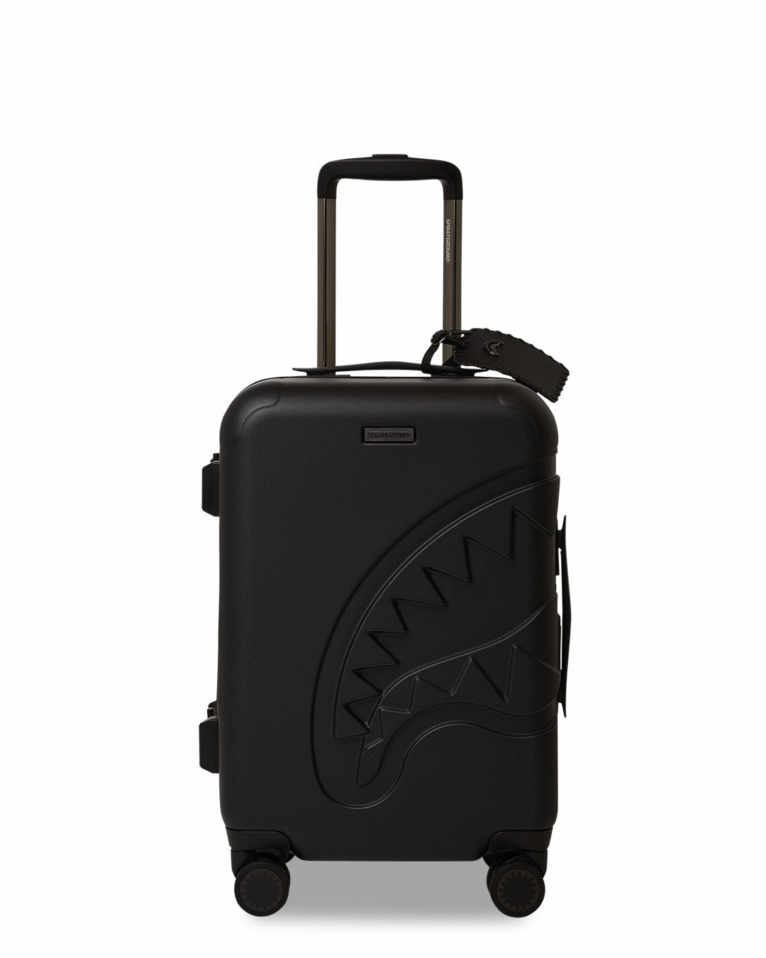 REALITY CHECK SHARKITECTURE CARRY-ON JETBLACK LUGGAGE (GUNMETAL HARDWA