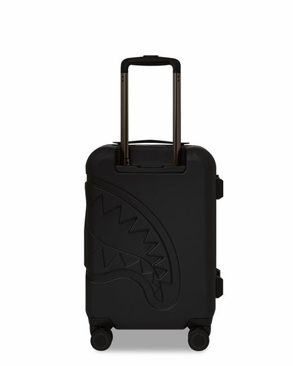 REALITY CHECK SHARKITECTURE CARRY-ON JETBLACK LUGGAGE (GUNMETAL HARDWA