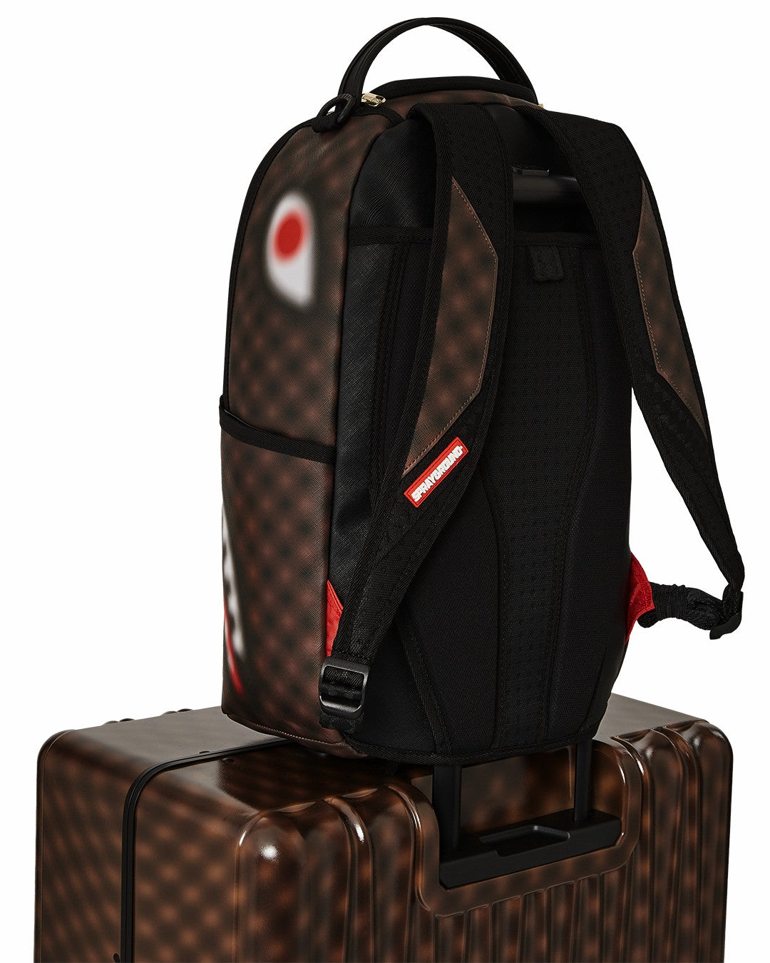 SHARKS IN PARIS BLUR EFFECT FULL SIZE LUGGAGE