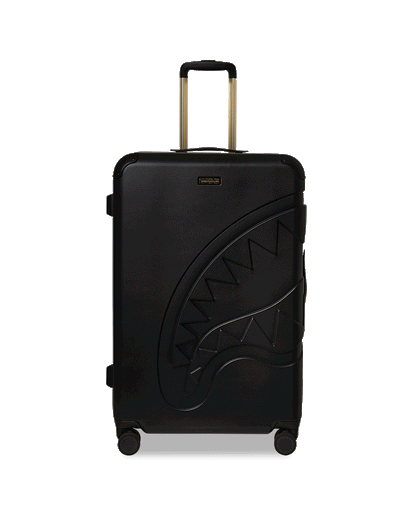 REALITY CHECK SHARKITECTURE FULL-SIZE JETBLACK LUGGAGE (GOLD HARDWARE)