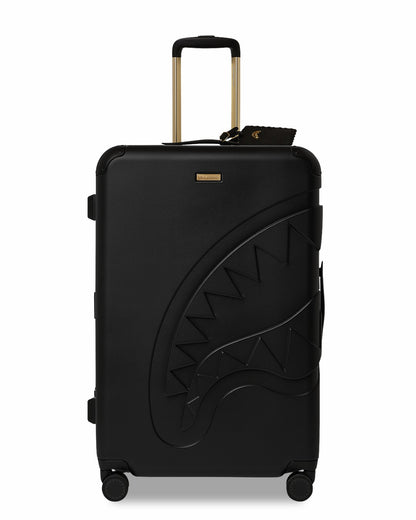 REALITY CHECK SHARKITECTURE FULL-SIZE JETBLACK LUGGAGE (GOLD HARDWARE)