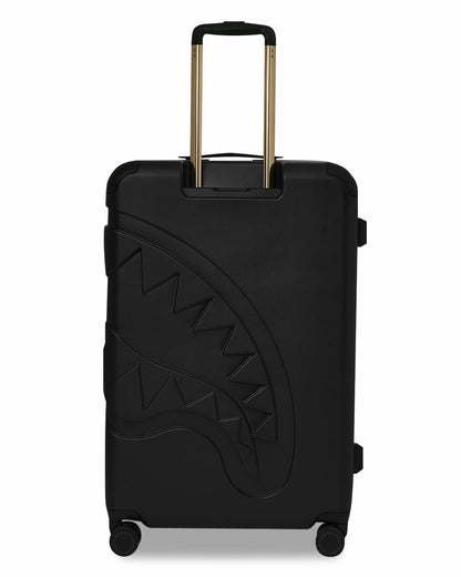 REALITY CHECK SHARKITECTURE FULL-SIZE JETBLACK LUGGAGE (GOLD HARDWARE)