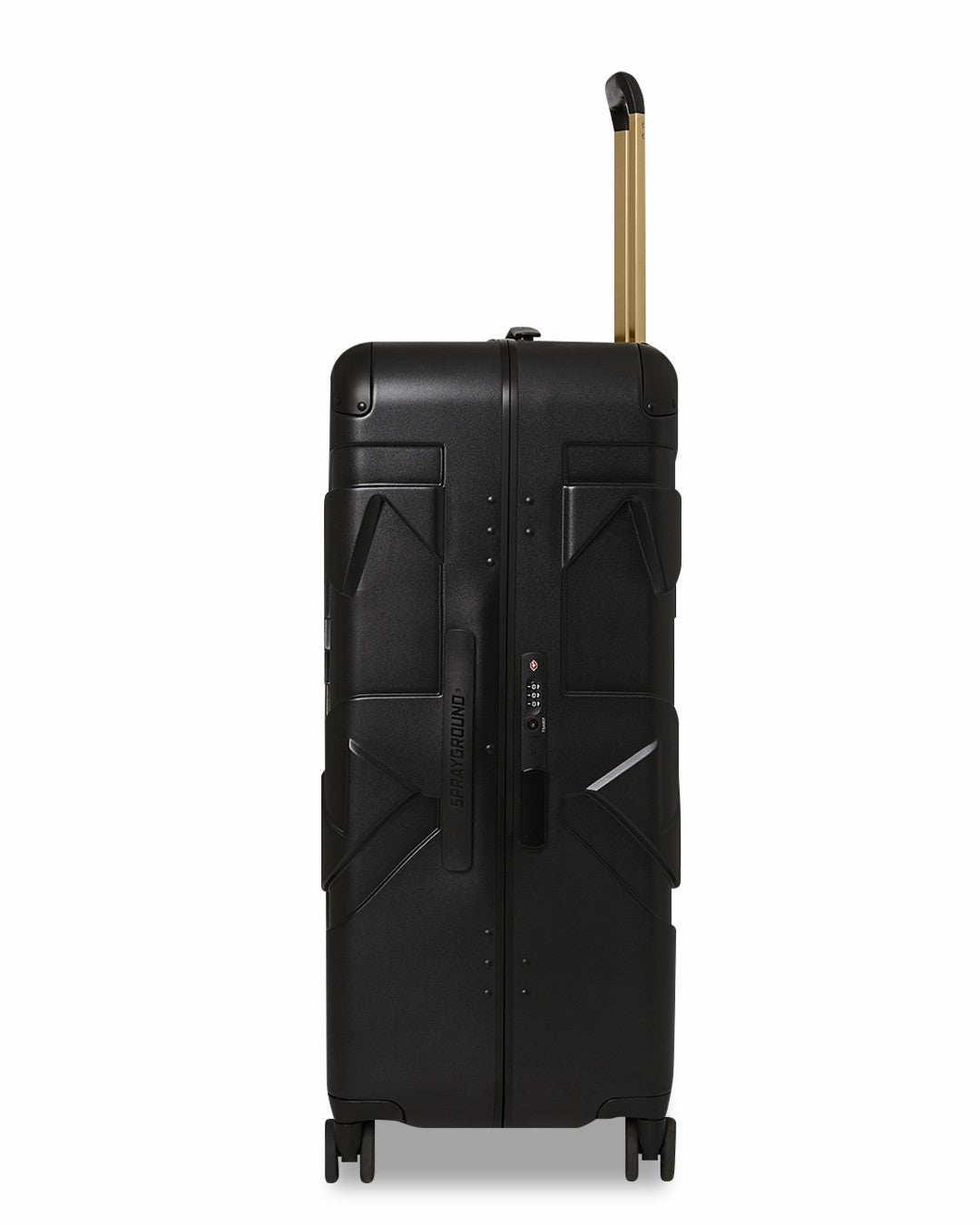 REALITY CHECK SHARKITECTURE FULL-SIZE JETBLACK LUGGAGE (GOLD HARDWARE)