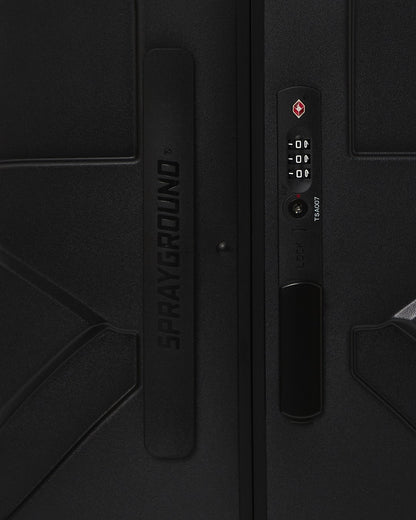 REALITY CHECK SHARKITECTURE FULL-SIZE JETBLACK LUGGAGE (GOLD HARDWARE)