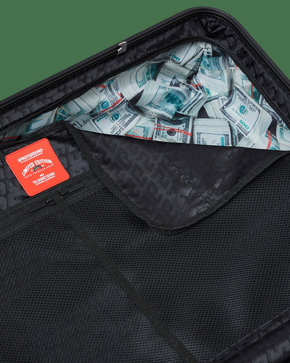 REALITY CHECK SHARKITECTURE FULL-SIZE JETBLACK LUGGAGE (GUNMETAL HARDW