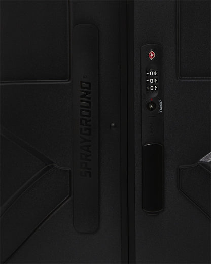 REALITY CHECK SHARKITECTURE FULL-SIZE JETBLACK LUGGAGE (GUNMETAL HARDW