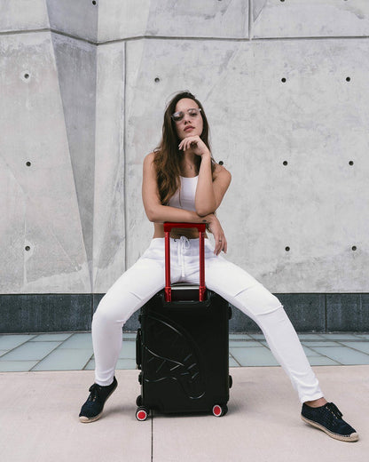 SHARKITECTURE MOLDED 2 PC LUGGAGE SET