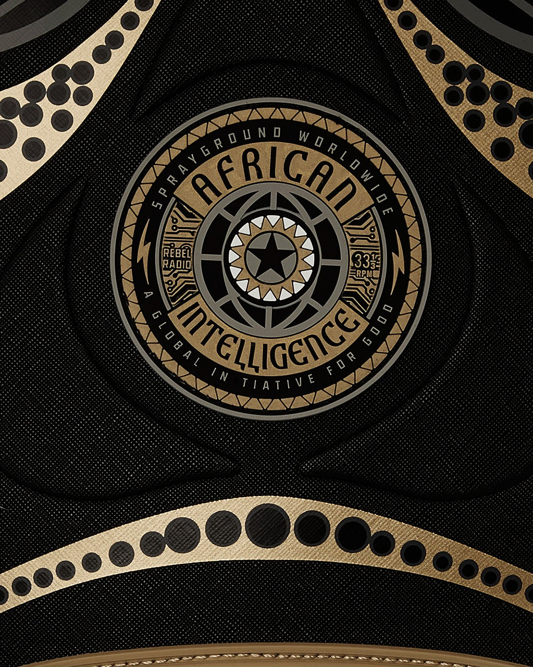 A.I. AFRICAN INTELLIGENCE SHARKS OF THE GOLD OCEAN BACKPACK - SANDFLOW